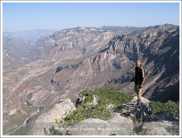 Hiking in Copper Canyon chihuahua Mexico