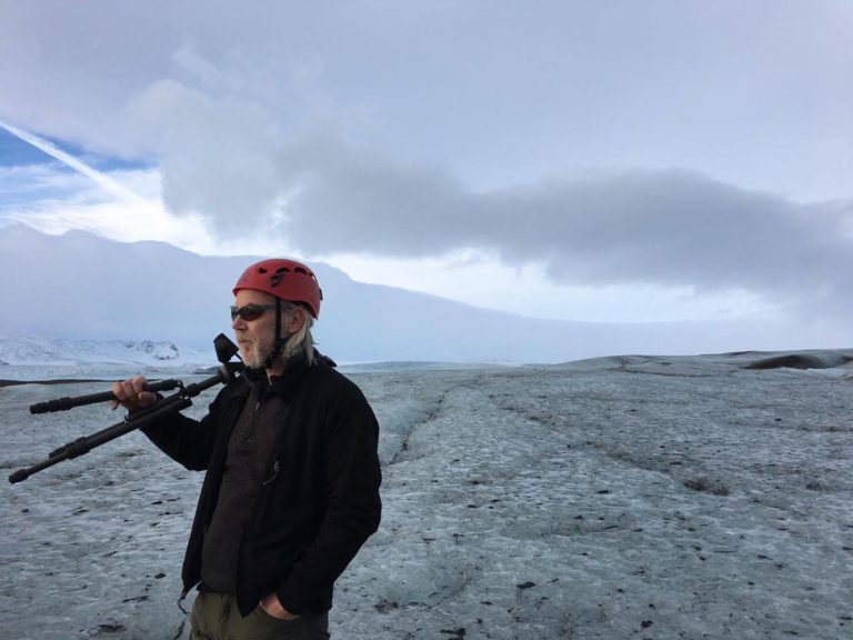 Glacier photography in Iceland