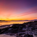 Sunset at Thingvellir national park