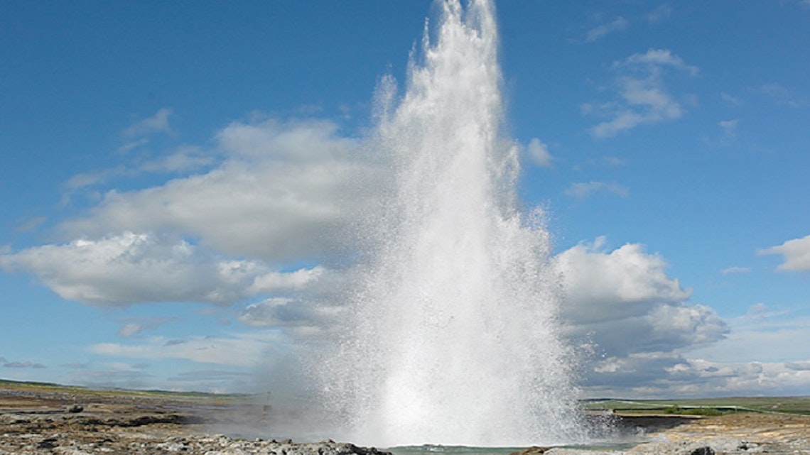 The geysir Strokkur