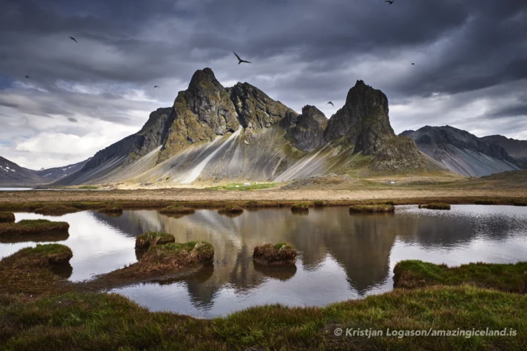 Eystrahorn Mountain in east Iceland