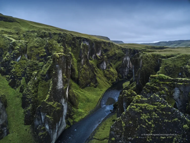 Fjadrargljufur canyon