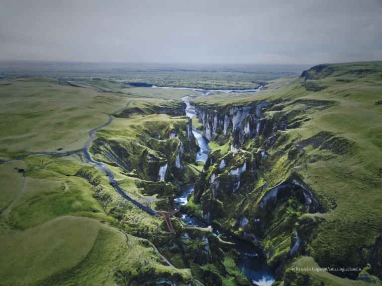 Fjadrargljufur canyon