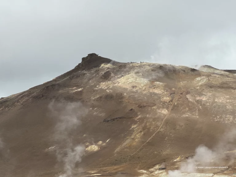 Mt. Namafjall - sulphur mountain geothermal area