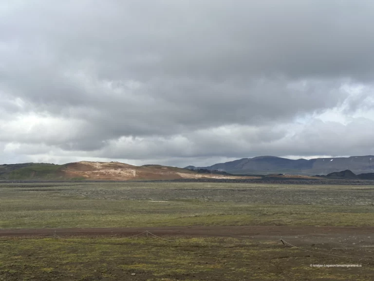 Mt. Namafjall - sulphur mountain geothermal area