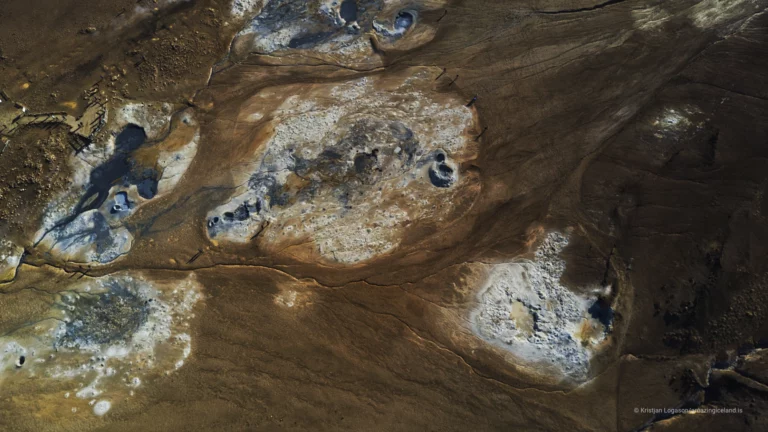 Mt. Namafjall - sulphur mountain geothermal area