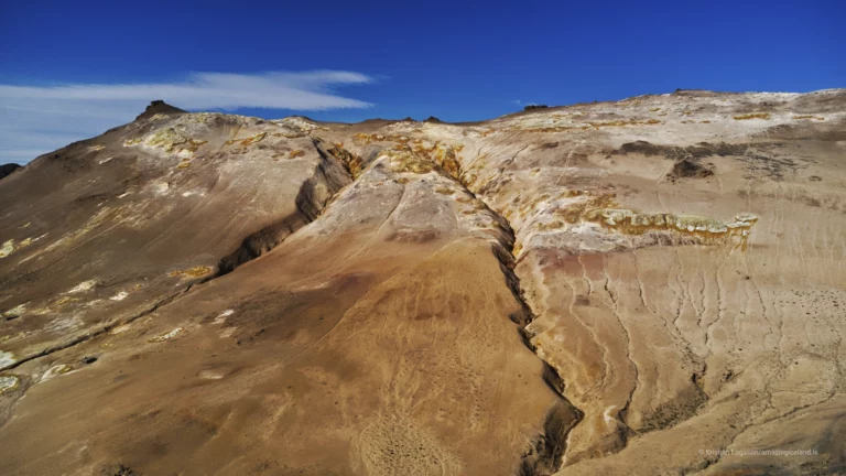Mt. Namafjall - sulphur mountain geothermal area
