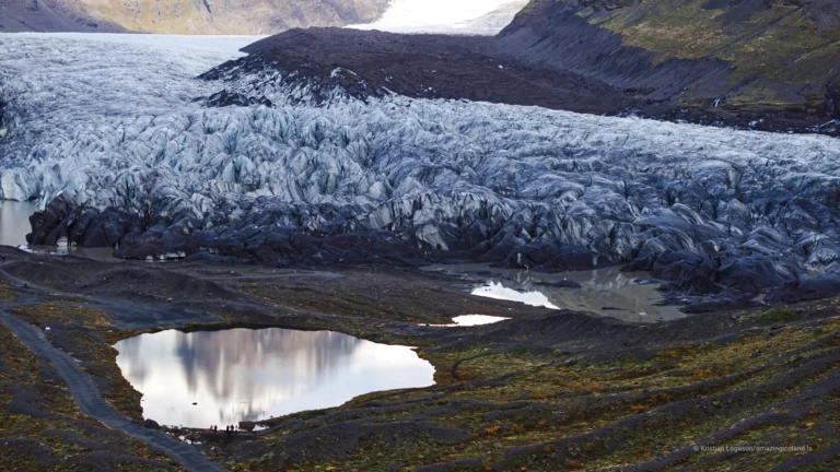 Svínafellsjökull glacier