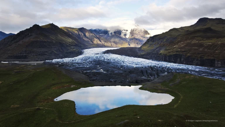 Svínafellsjökull glacier