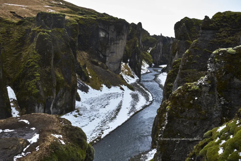 Fjadrargljufur canyon