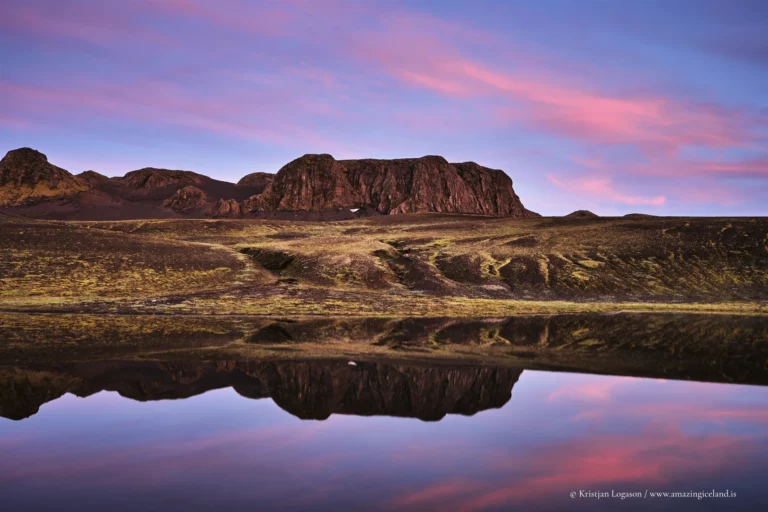 Veiðivötn (“the Fishing Lakes”) is a compact wilderness of roughly fifty crater lakes in Iceland’s central highlands—born from fire in 1477