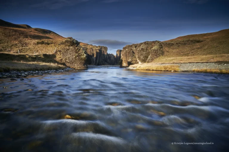 Fjadrargljufur canyon