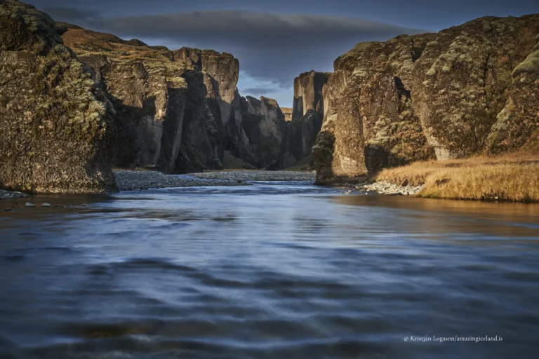 Fjadrargljufur canyon