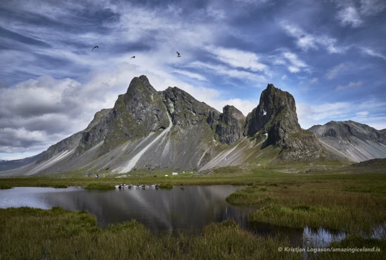 Eystrahorn Mountain in east Iceland