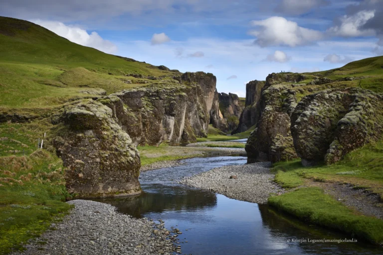 Fjadrargljufur canyon