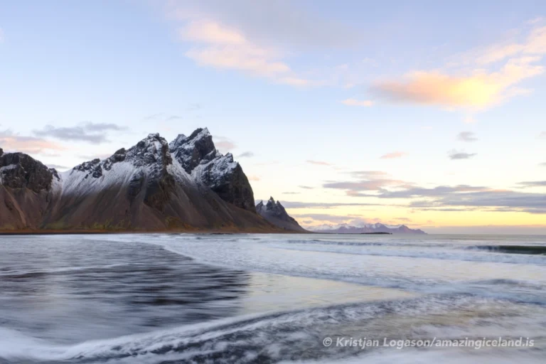 Vestrahorn mountain in east iceland