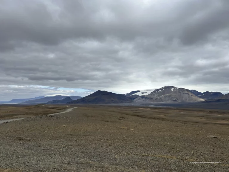 Kaldidalur valley in the highlands of Iceland