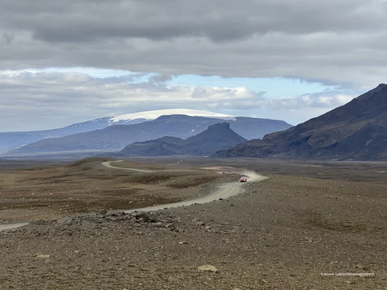 Kaldidalur valley in the highlands of Iceland