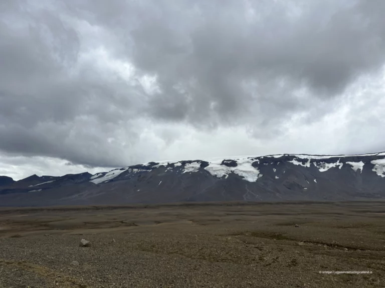 Kaldidalur valley in the highlands of Iceland