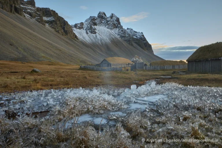 Viking village film set in east Iceland