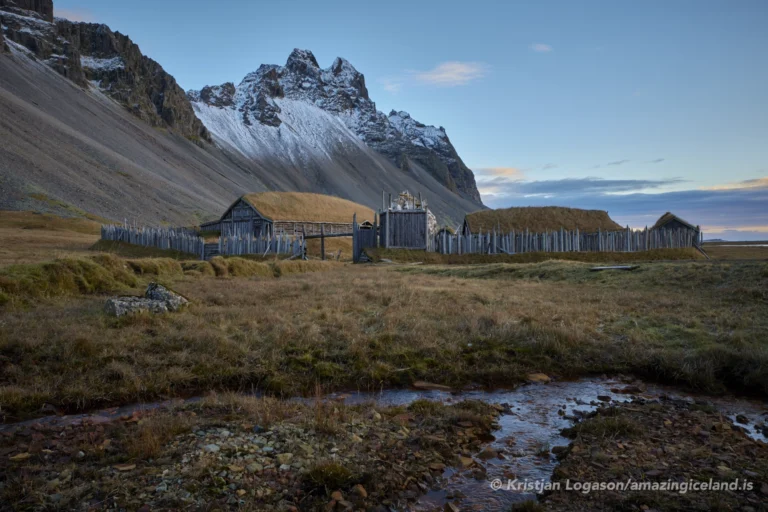 Viking village film set in east Iceland