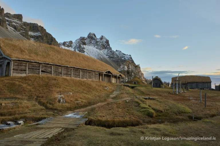 Viking village film set in east Iceland