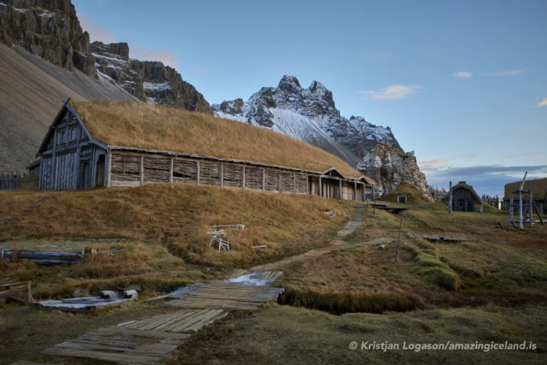 Viking village film set in east Iceland