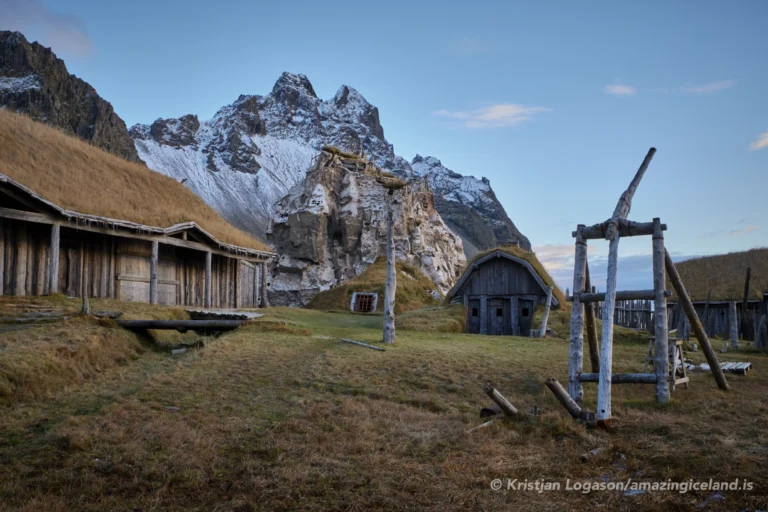 Viking village film set in east Iceland