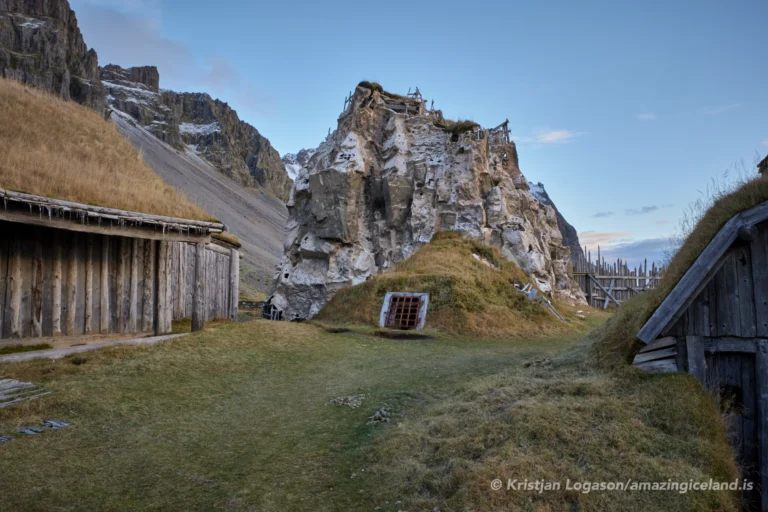 Viking village film set in east Iceland