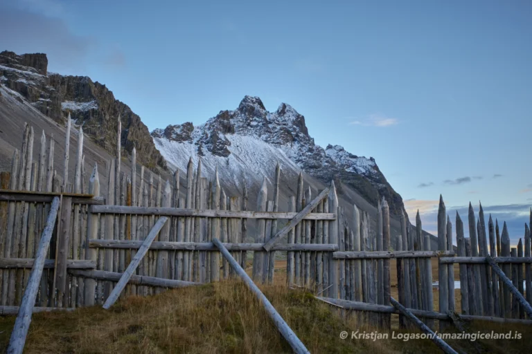 Viking village film set in east Iceland