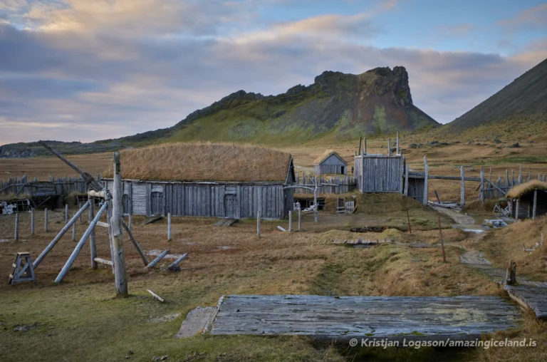 Viking village film set in east Iceland