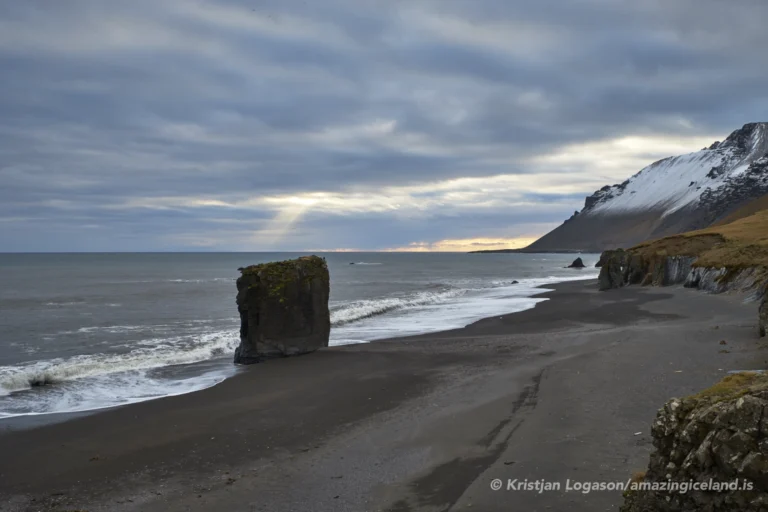 Stapavik bay east Iceland