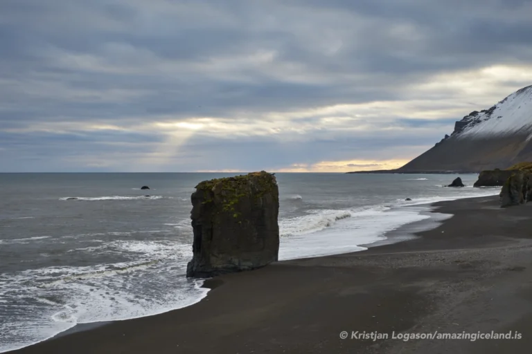 Stapavik bay east Iceland