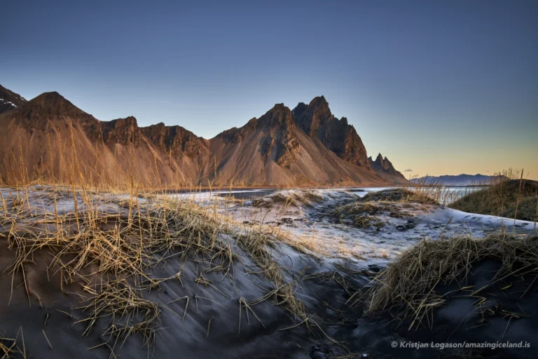 Vestrahorn mountain in east iceland