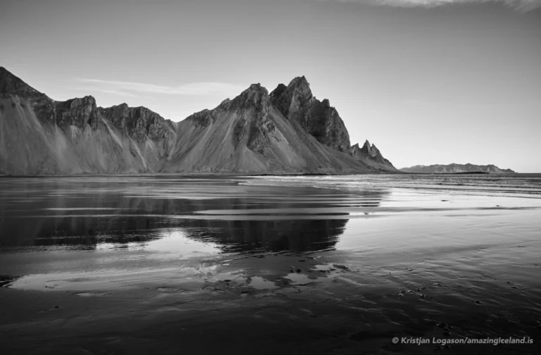 Vestrahorn mountain in east iceland