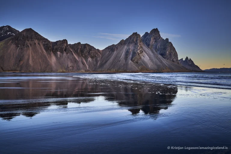 Vestrahorn mountain in east iceland