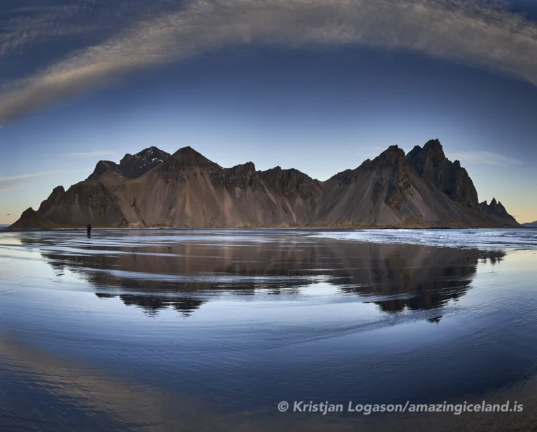 Vestrahorn mountain in east iceland