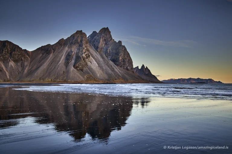 Vestrahorn mountain in east iceland