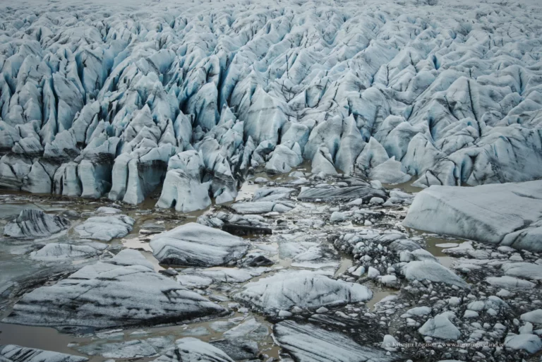 Hoffellsjökull Glacier is an outlet glacier of Vatnajökull