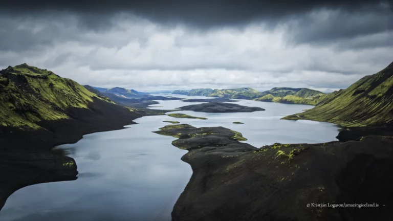 Highland lake Langisjor