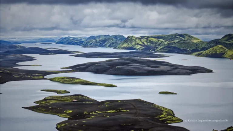 Highland lake Langisjor