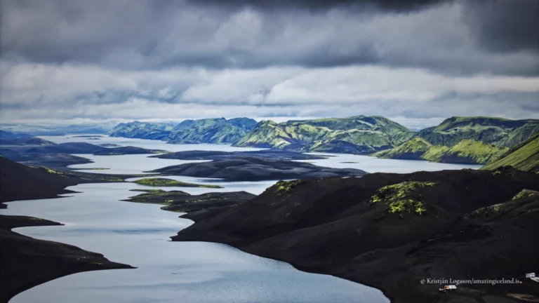 Highland lake Langisjor