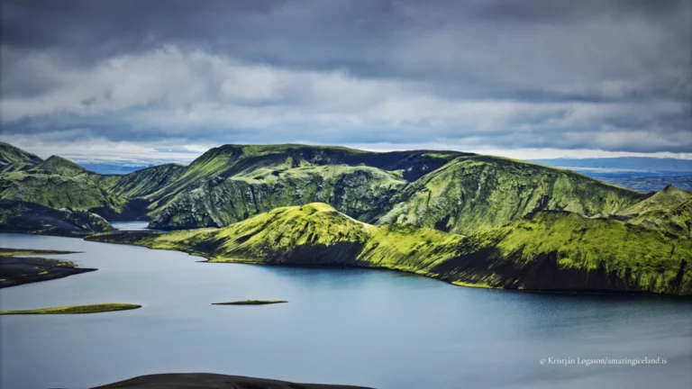 Highland lake Langisjor