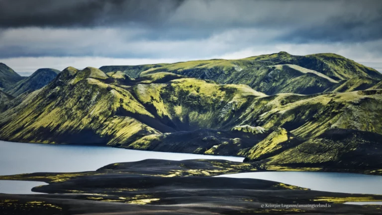 Highland lake Langisjor