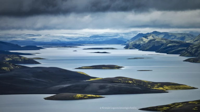 Highland lake Langisjor