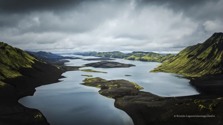 Highland lake Langisjor