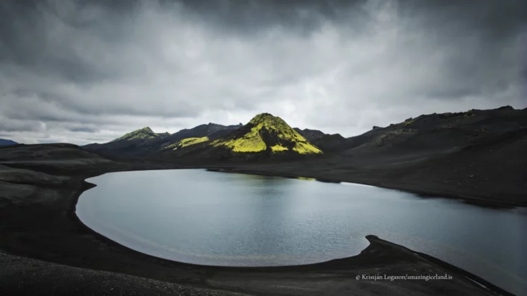 Highland lake Langisjor