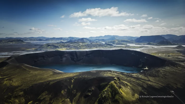 Ljótipollur crater lake