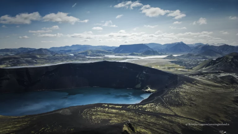 Ljótipollur crater lake