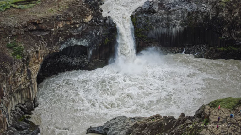 Aldeyjarfoss waterfall